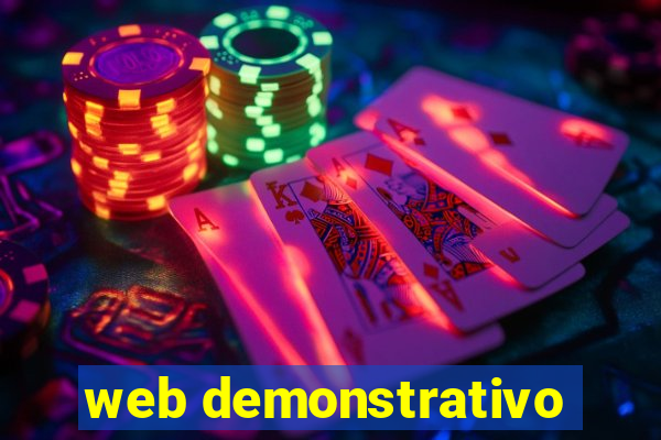 web demonstrativo